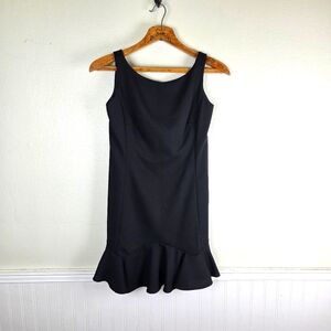 Women's Kay Unger Petites Elegant Classy Chic Black Sleeveless Dress Size 06